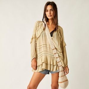 Free People Tamasi Tunic in Lichen